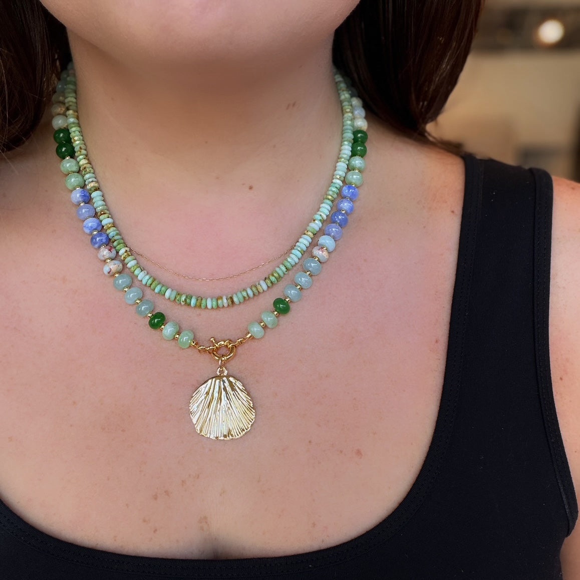Breezy Beaded Necklace