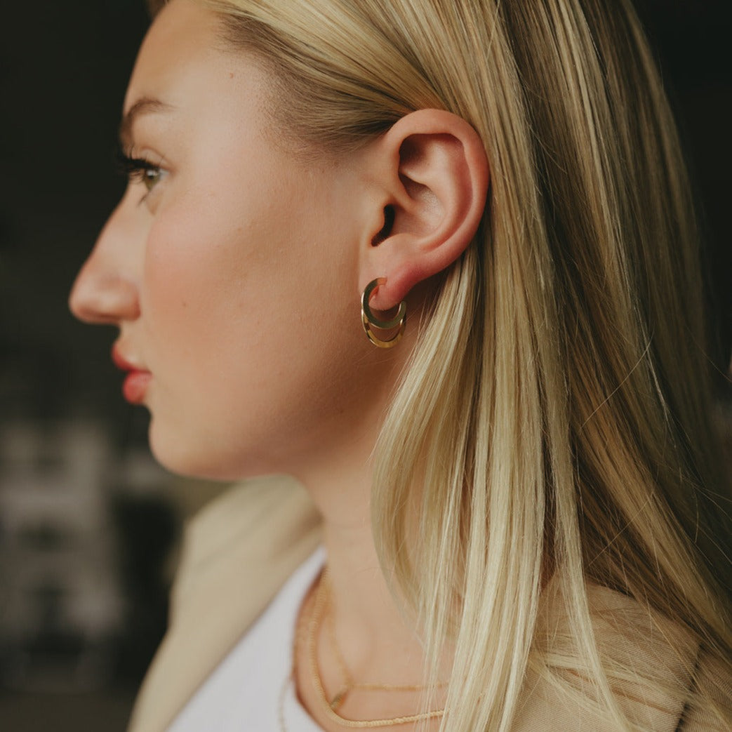 Tess Small Hoop Earring