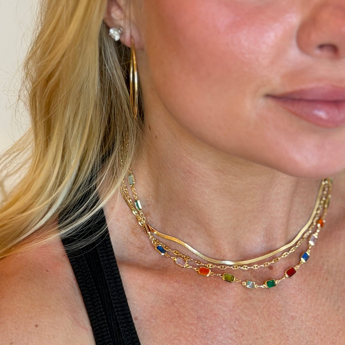 Delaney Hoop Earring