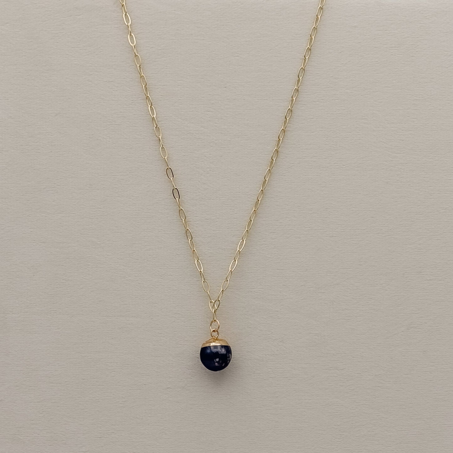 Pearl Sphere Pendant Necklace