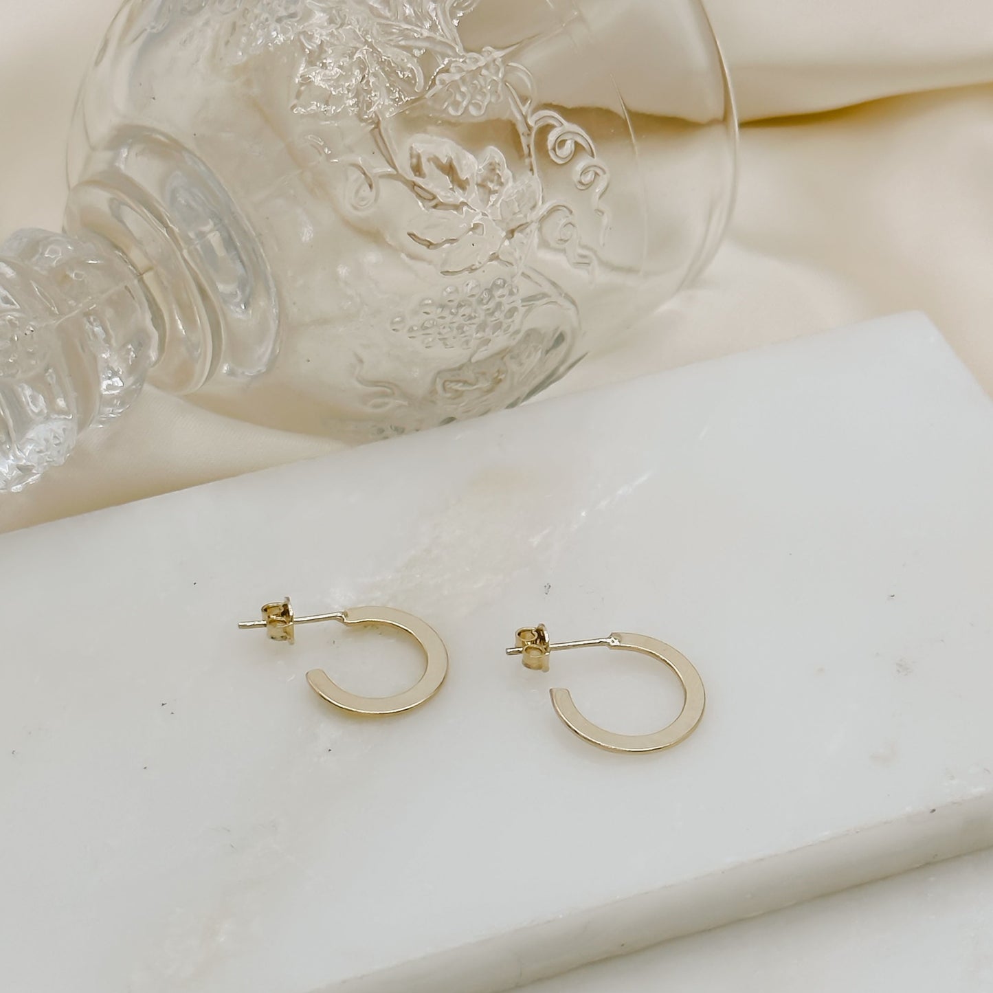 Tess Small Hoop Earring