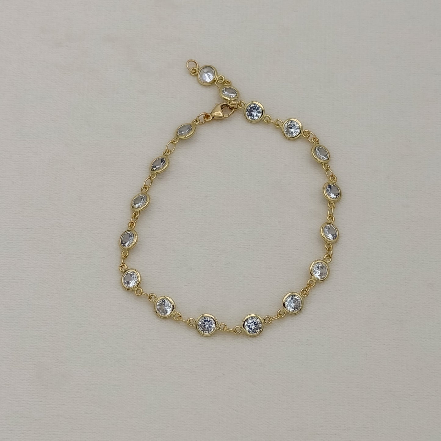 CZ Link Bracelet