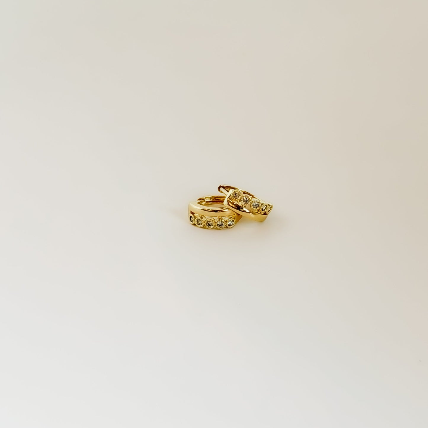 Golden Hoop Earring
