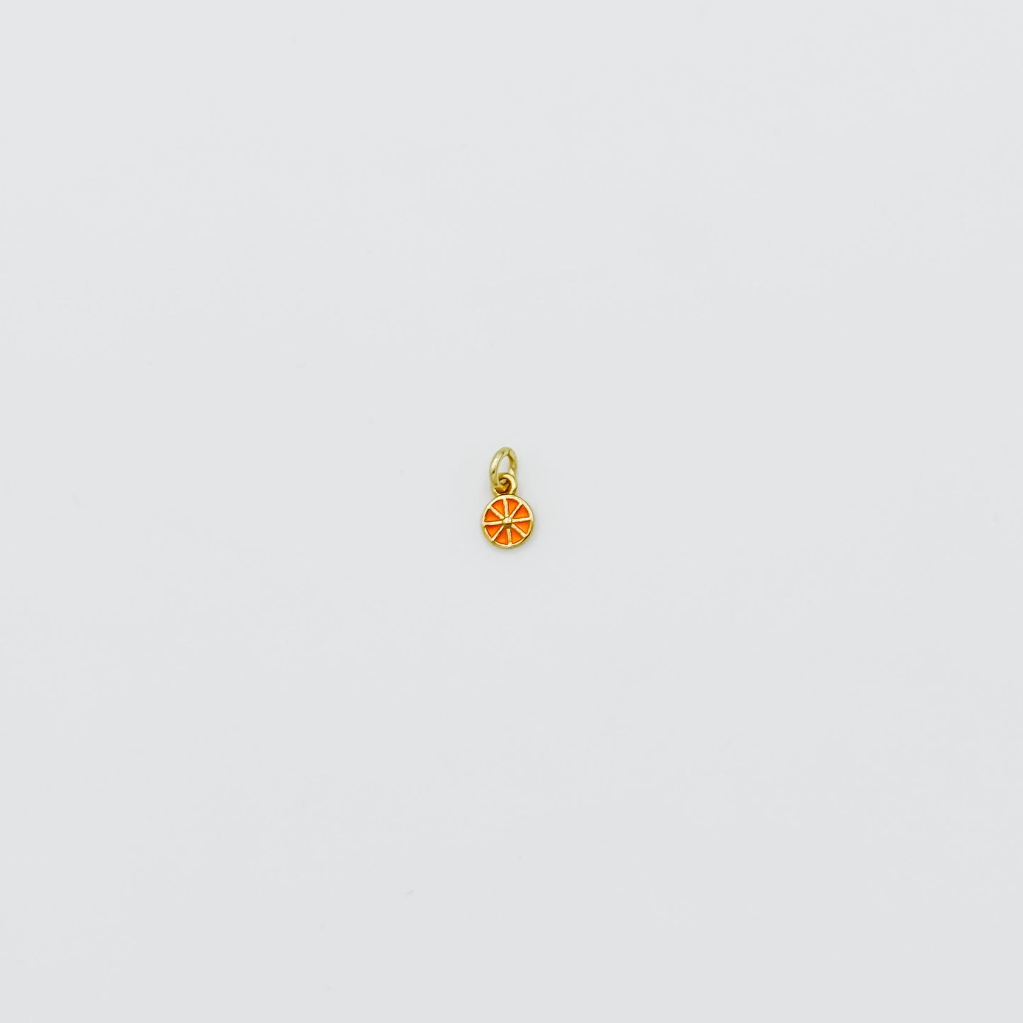 Dainty Orange Slice Charm