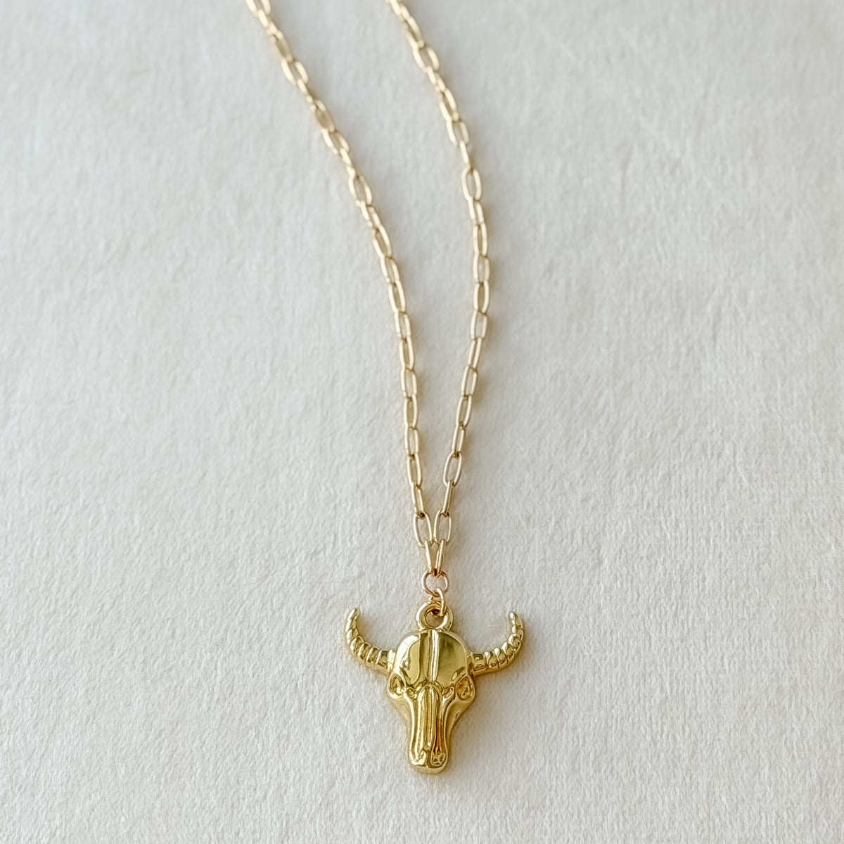 Cattle Head Necklace