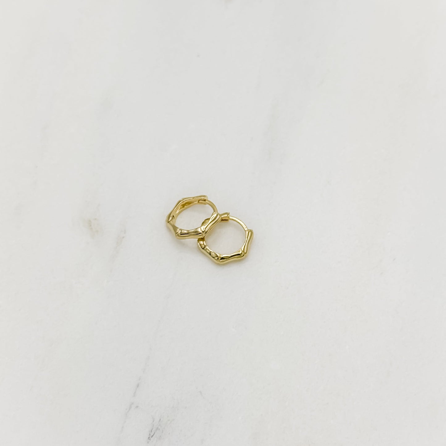 River Huggie Hoop Earring