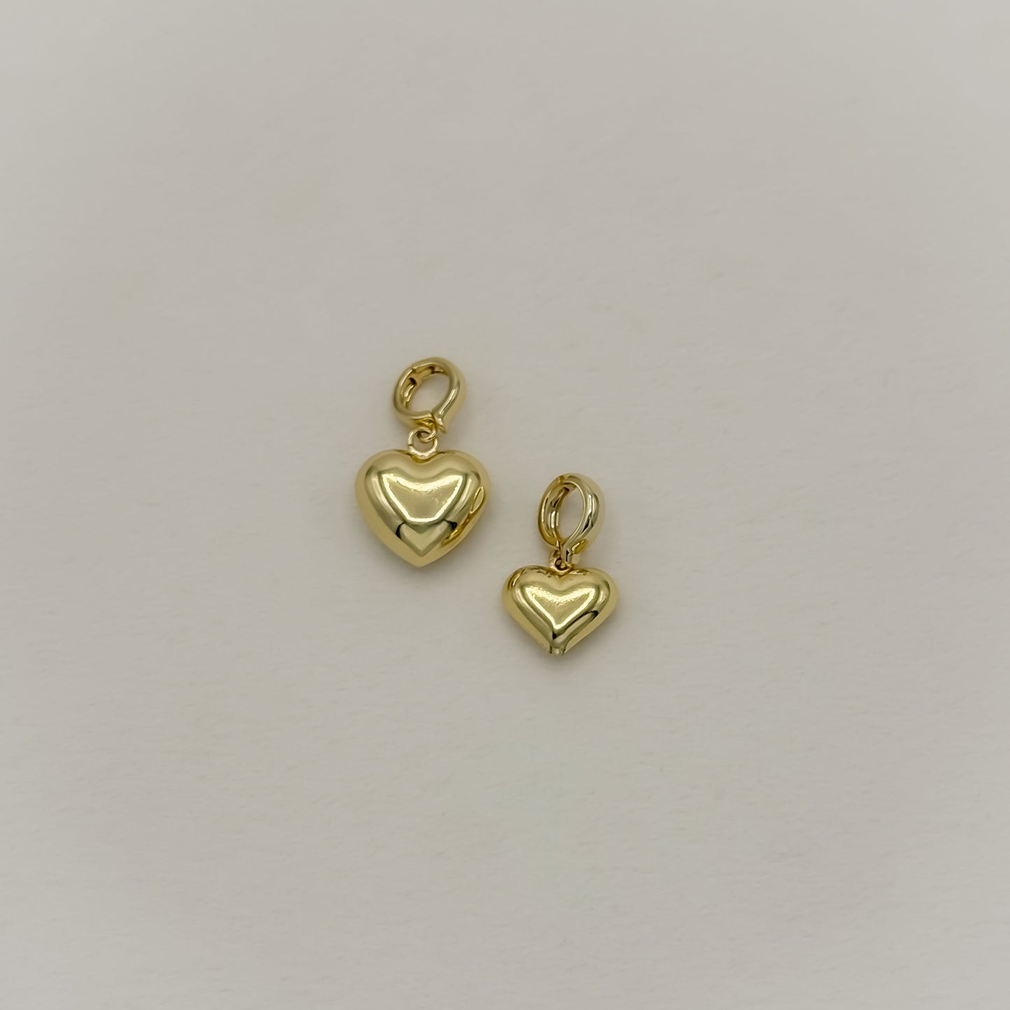Extra Large Puffy Heart Charm