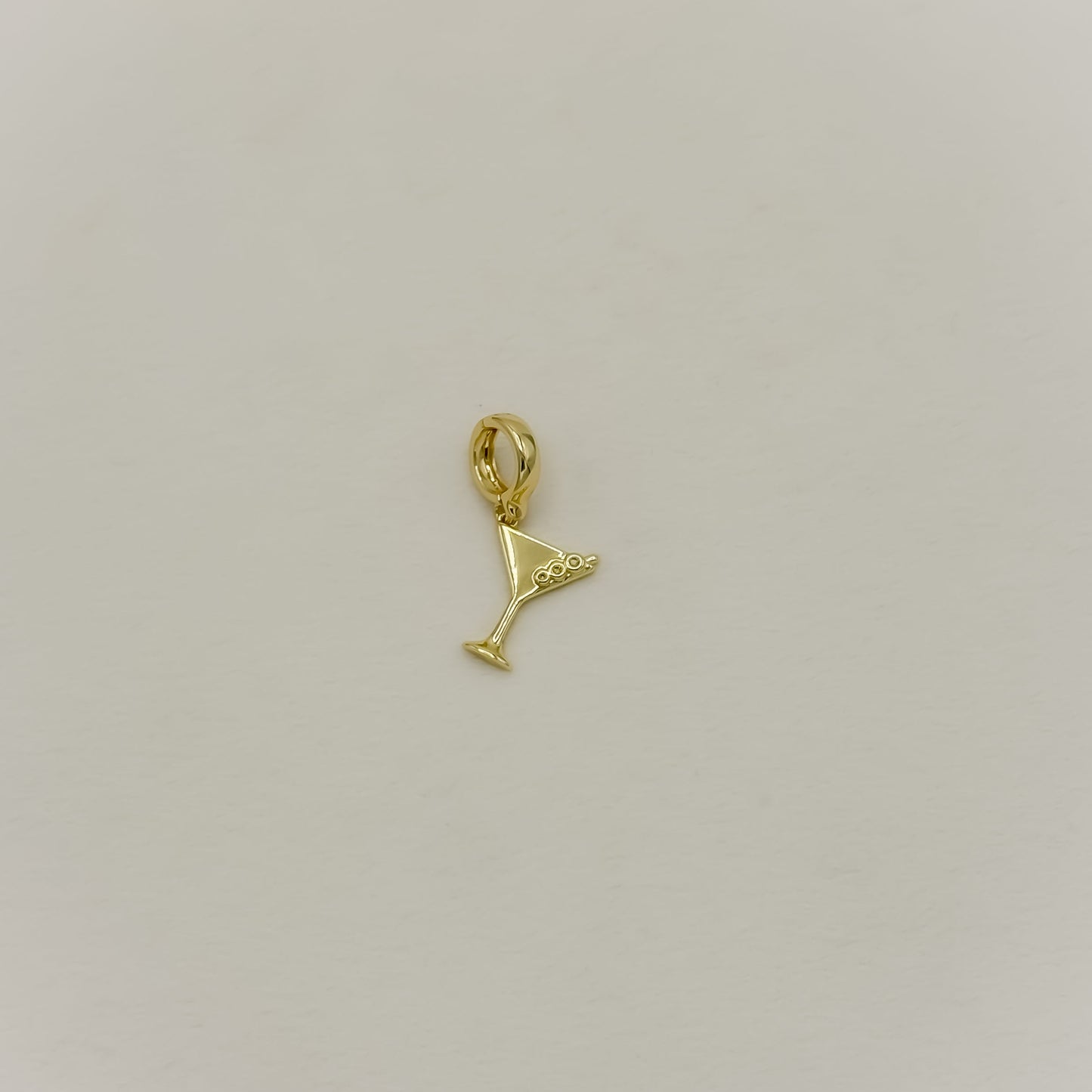 Martini Glass Charm