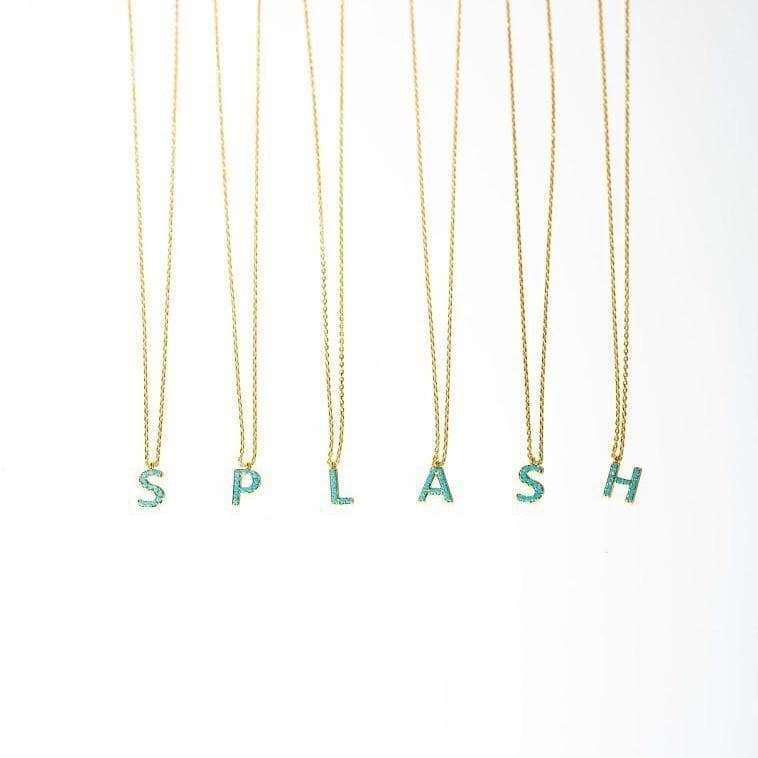 Necklace - Roslyn Initial Necklace