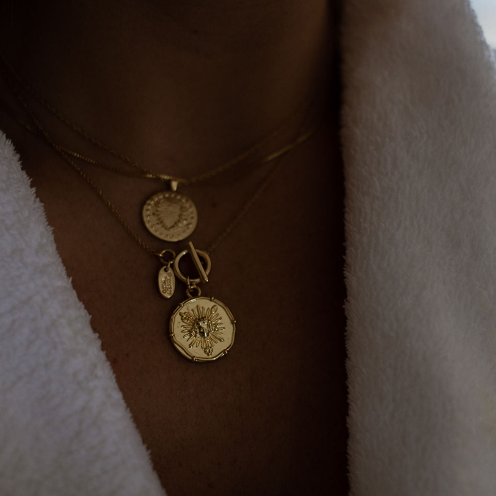 Aurora Medallion Necklace