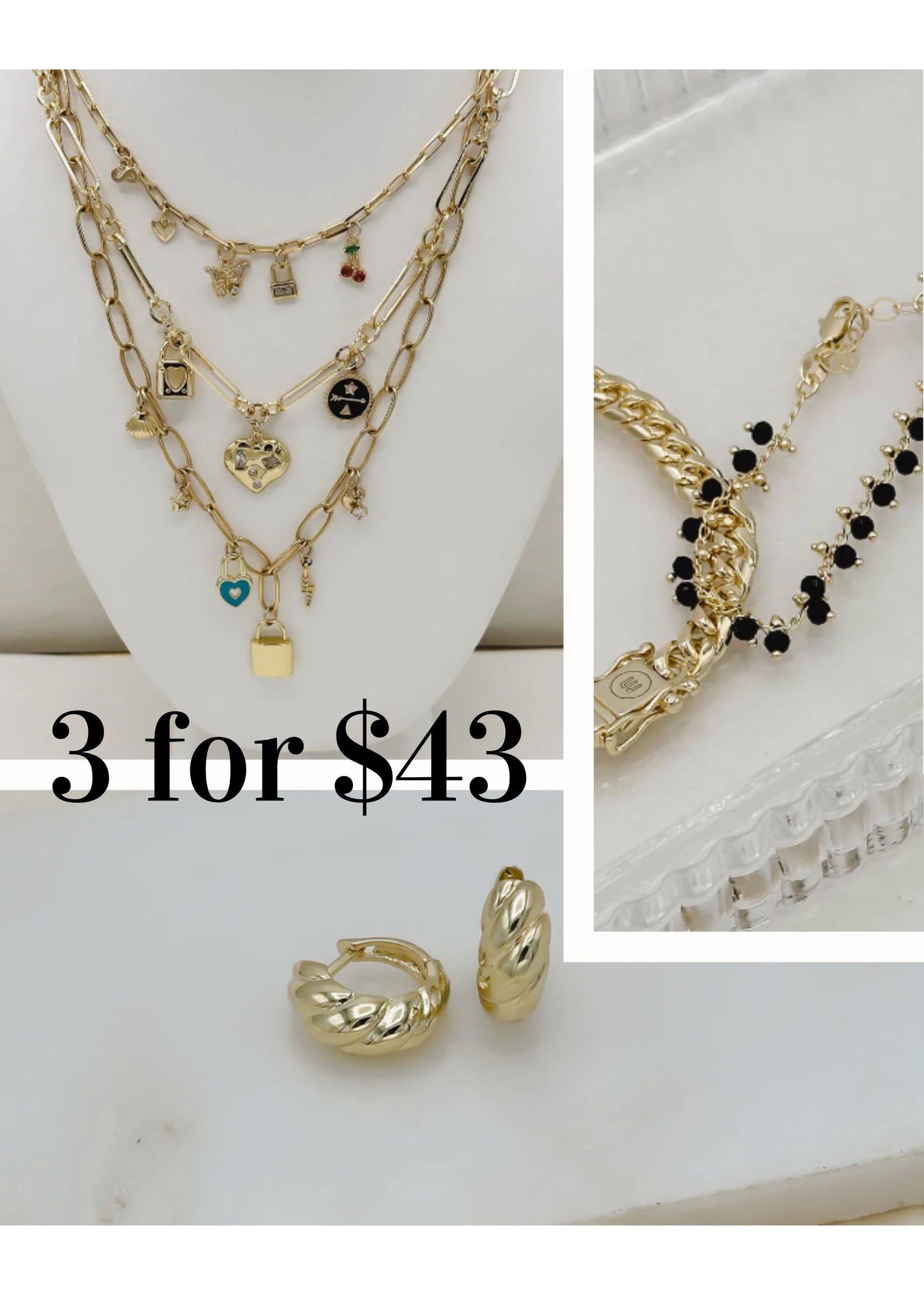 3 For $43