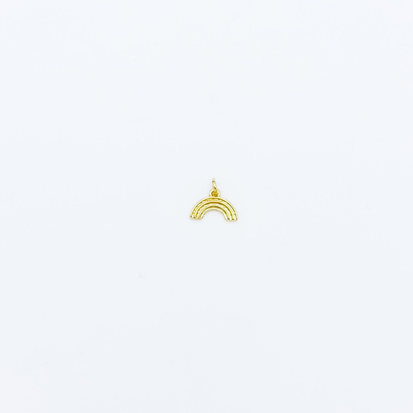 Golden Rainbow Charm
