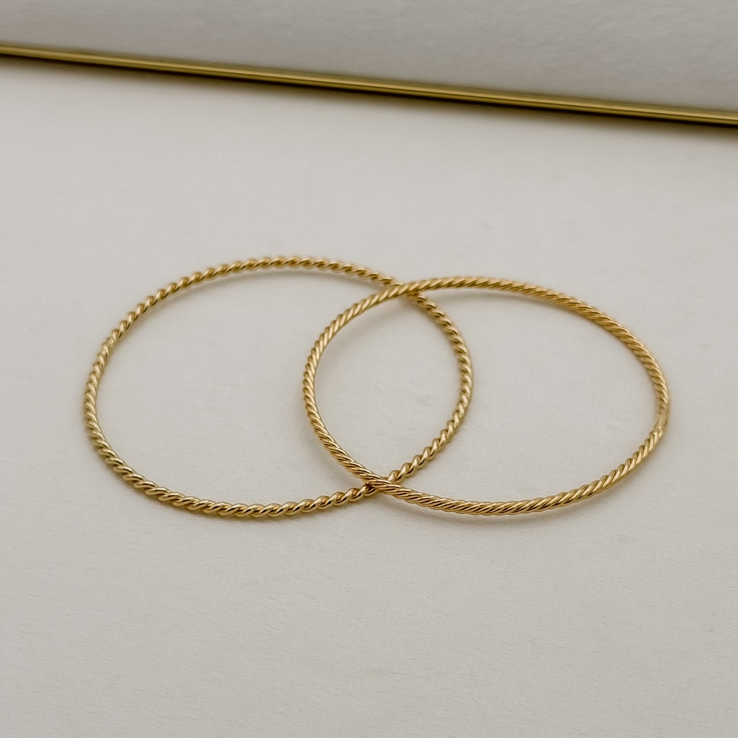 Twisted Bangle Bracelet