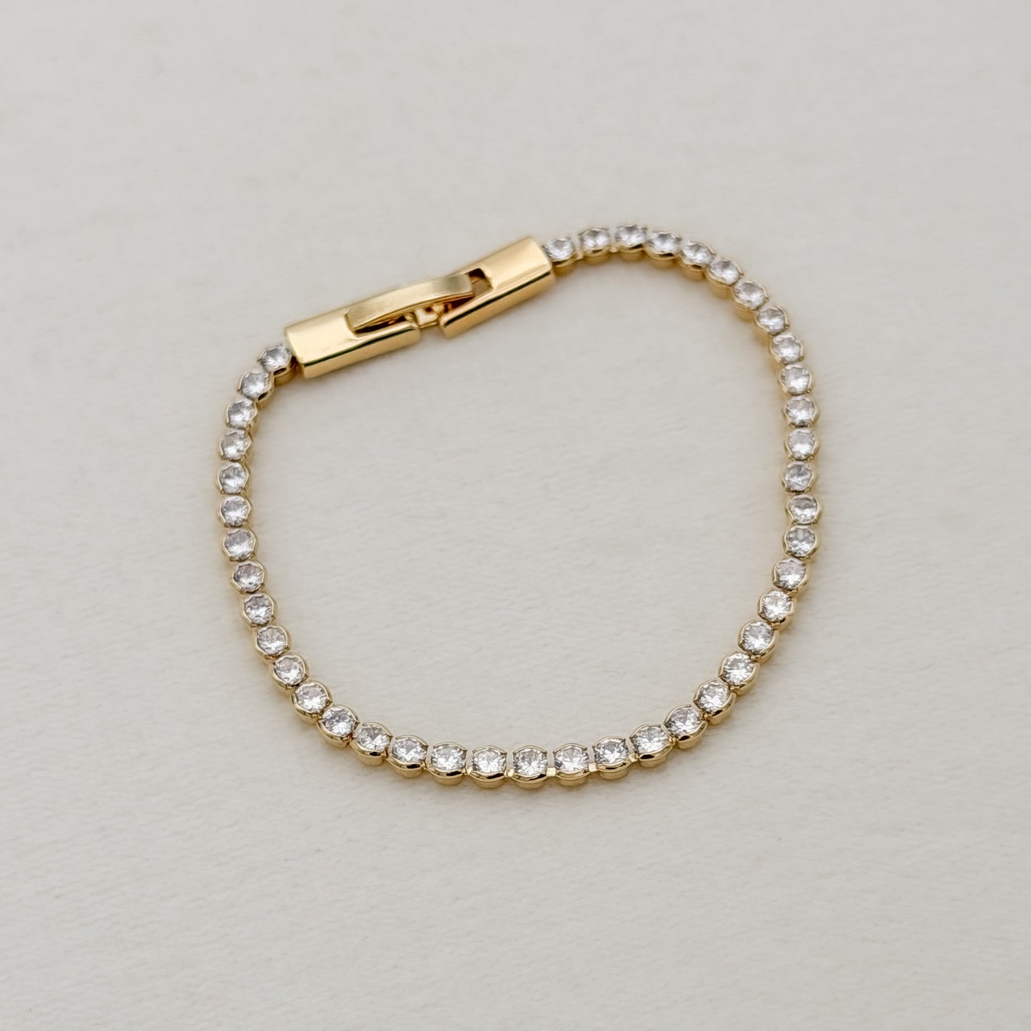 Dainty CZ Tennis Bracelet