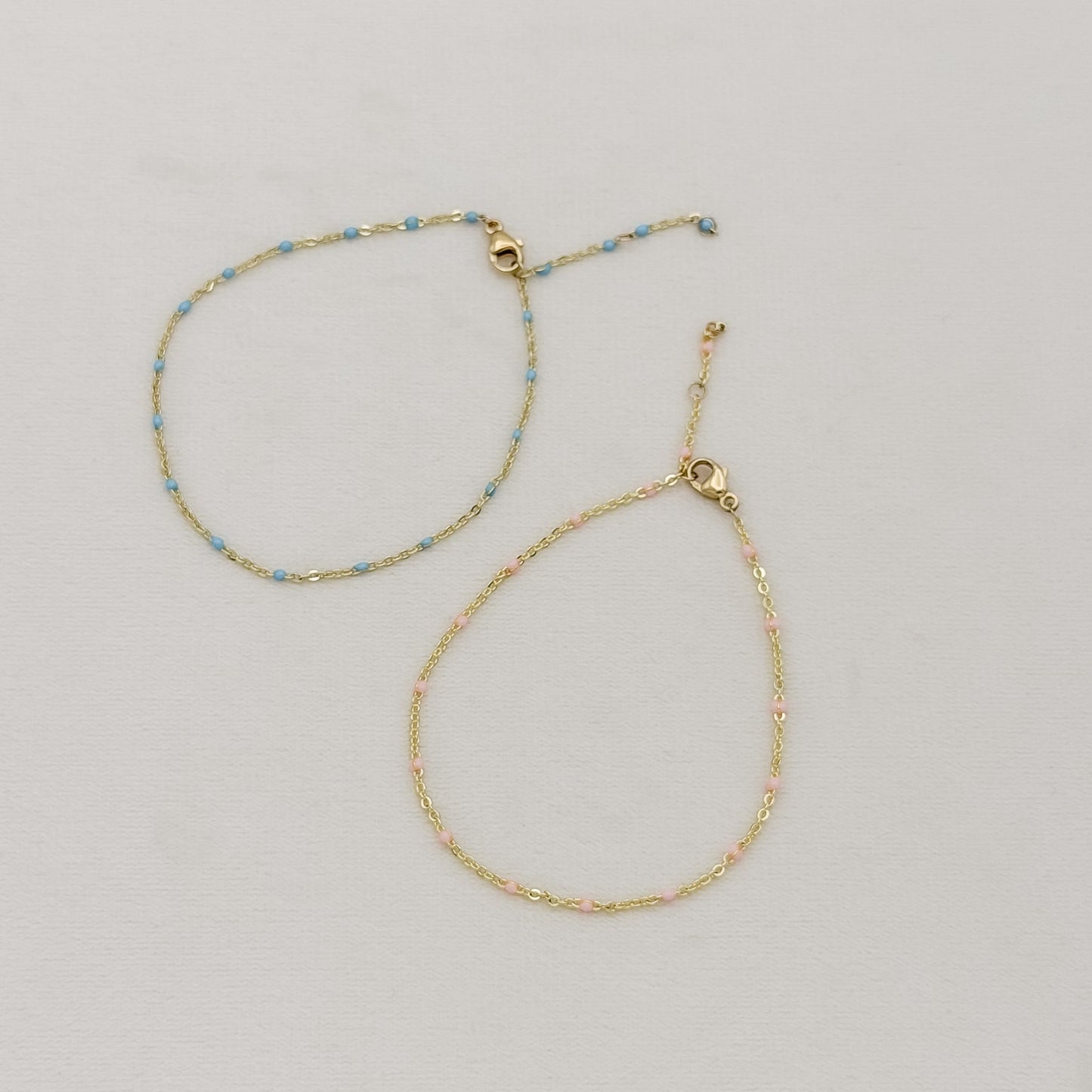 Enamel Chain Bracelet