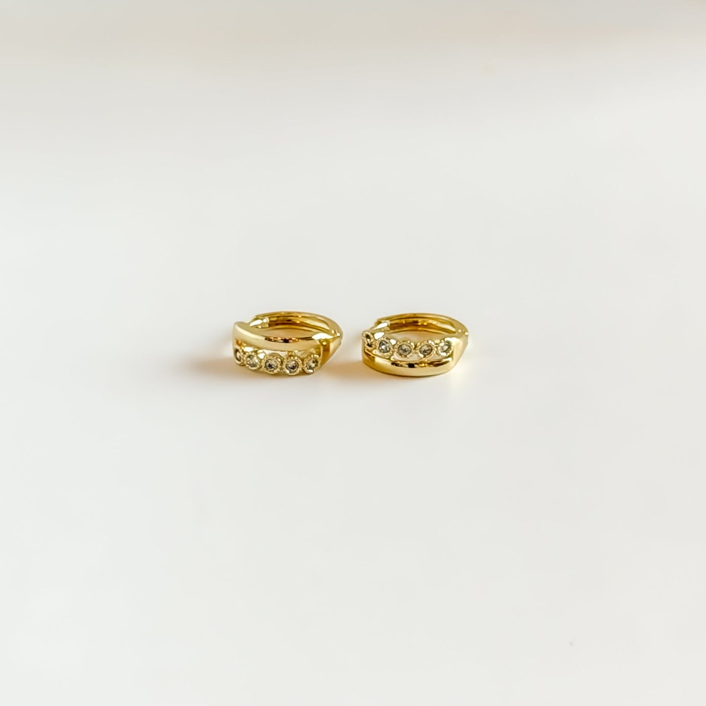 Golden Hoop Earring
