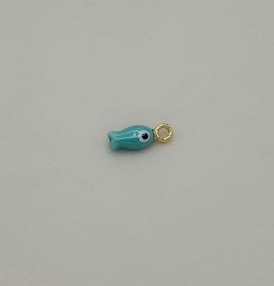 Enamel Fish Charm