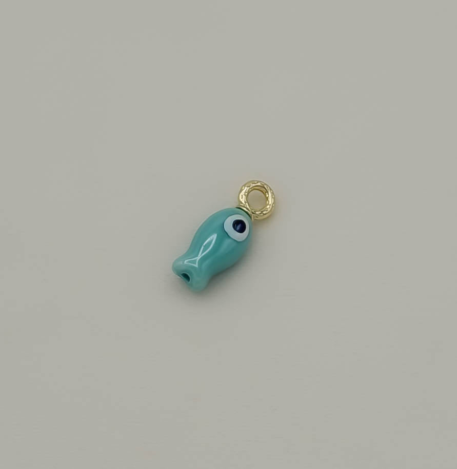 Enamel Fish Charm