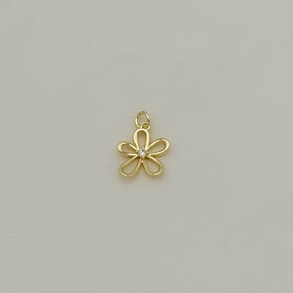 Large Flower Charm