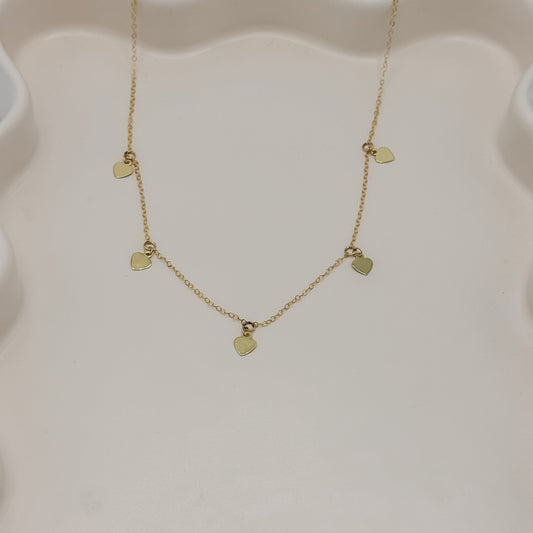 Multi Heart Necklace