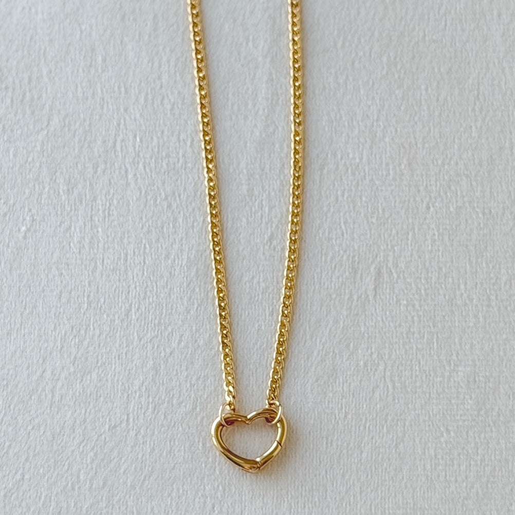 Heart Clasp Necklace