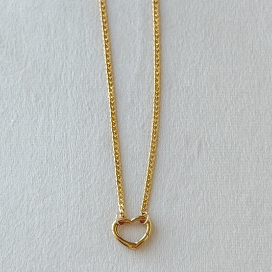 Heart Clasp Necklace
