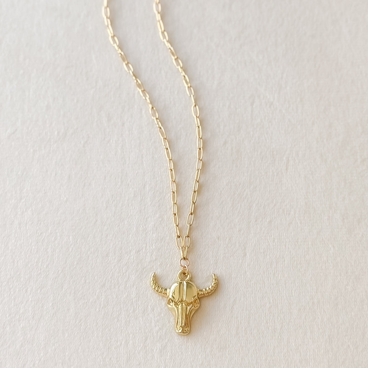 Cattle Head Necklace