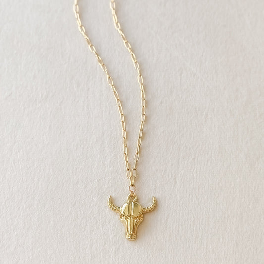 Cattle Head Necklace