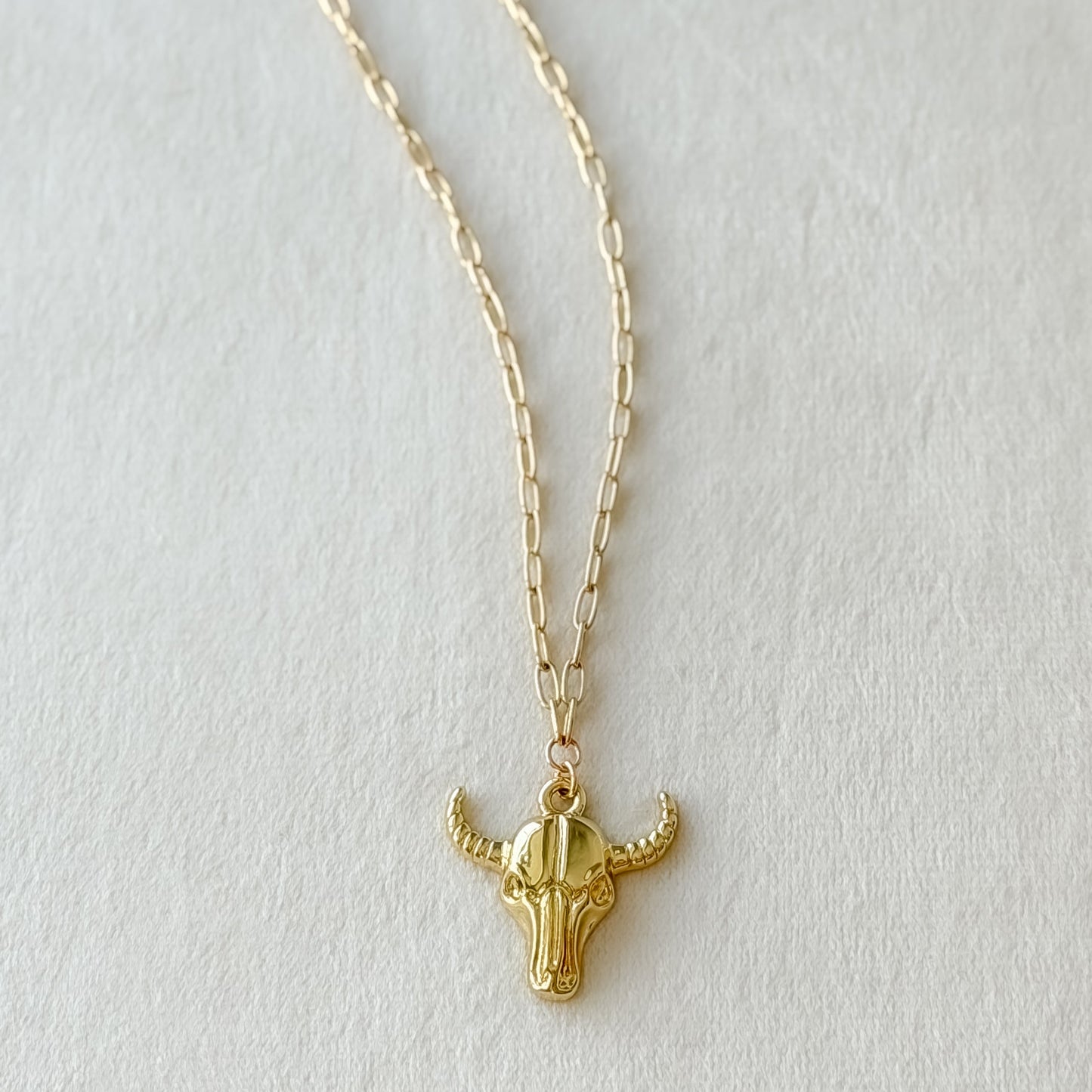 Cattle Head Necklace