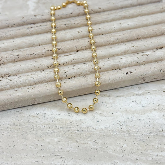 Slyvie Beaded Chain Necklace