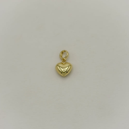 Extra Large Puffy Heart Charm
