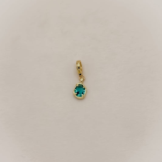 Teal Molten Charm
