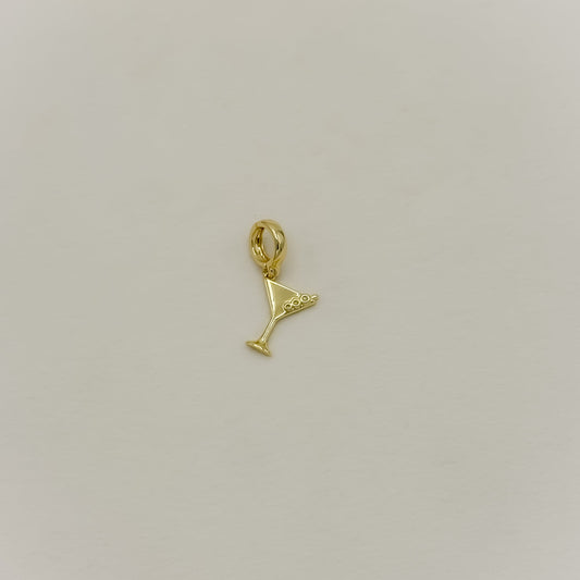 Martini Glass Charm