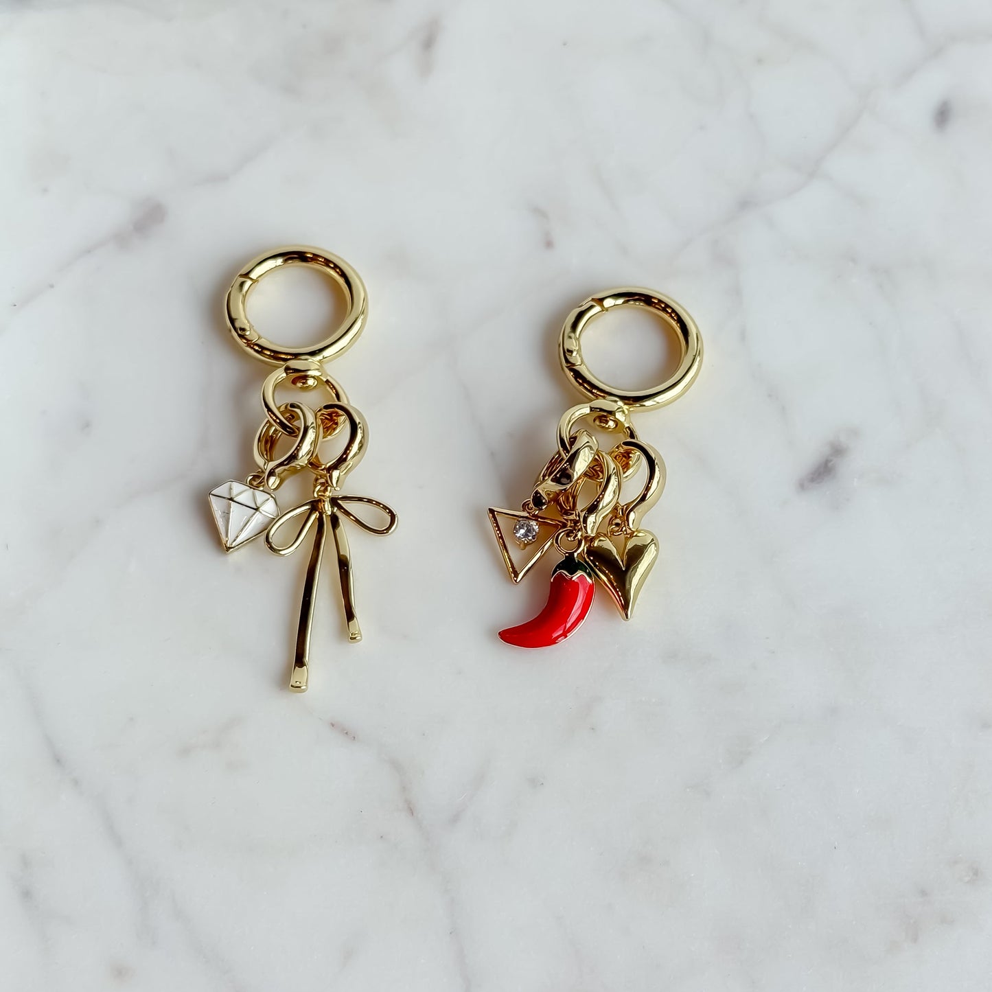 Swivel Bag Charm Ring
