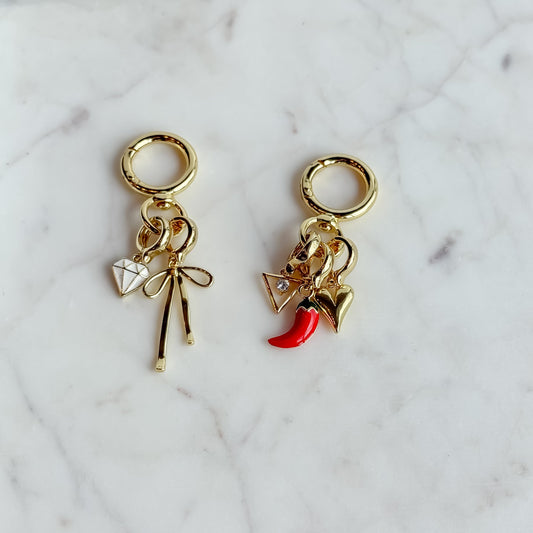 Swivel Bag Charm Ring