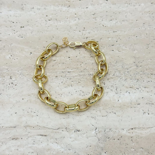 Chunky Rolo Chain Bracelet
