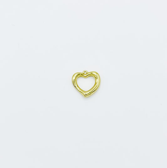 Heart Outline Charm