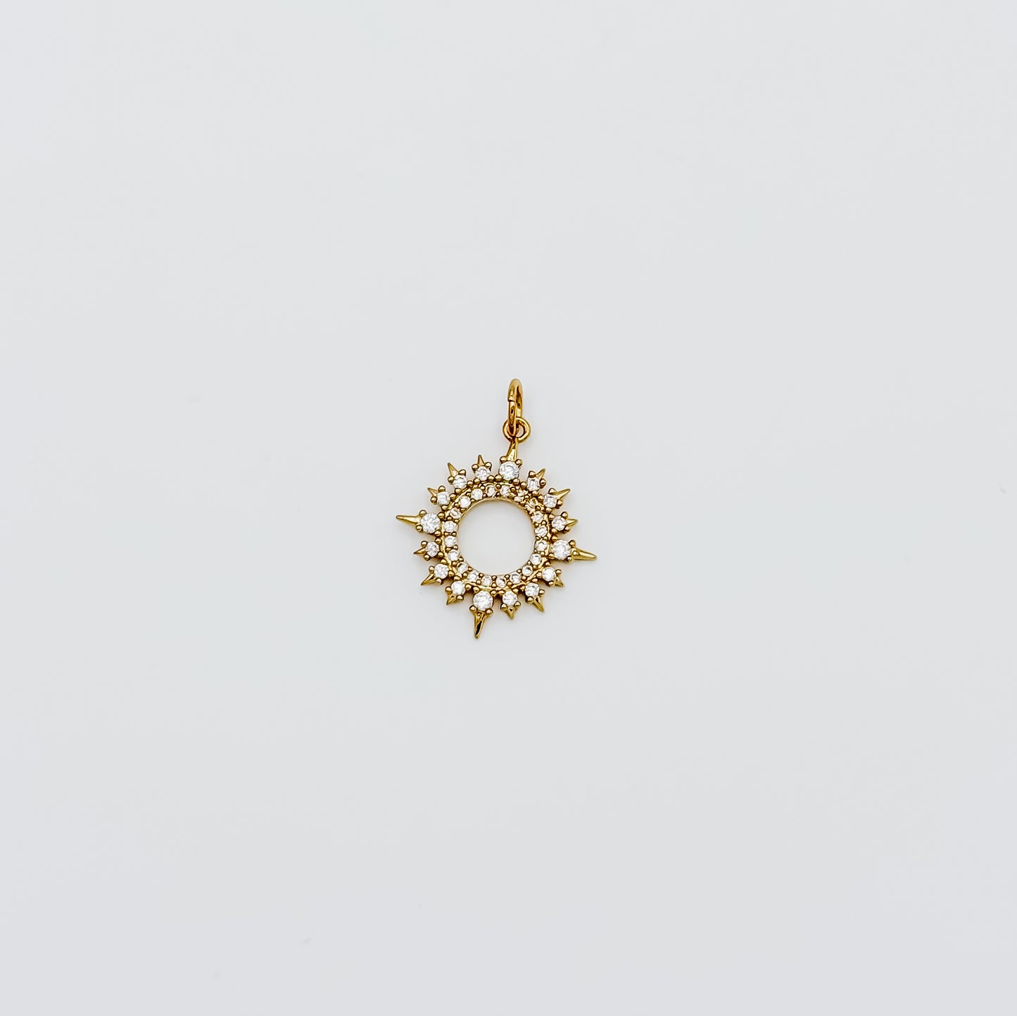 Sparkling Open Burst Charm