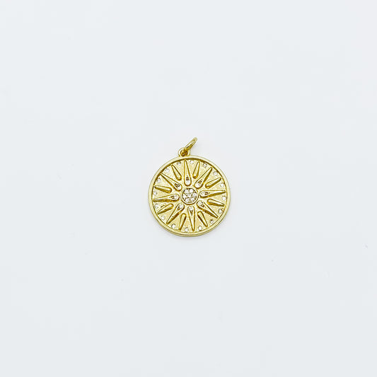 Burst Medallion Pendant