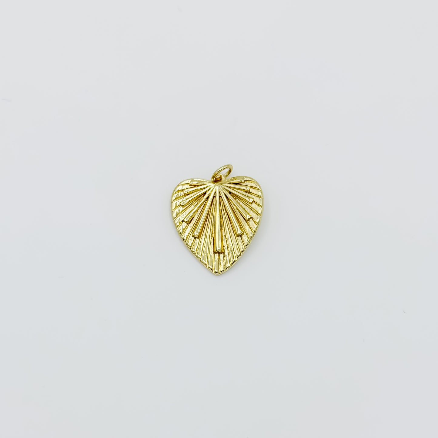 Textured Heart Pendant